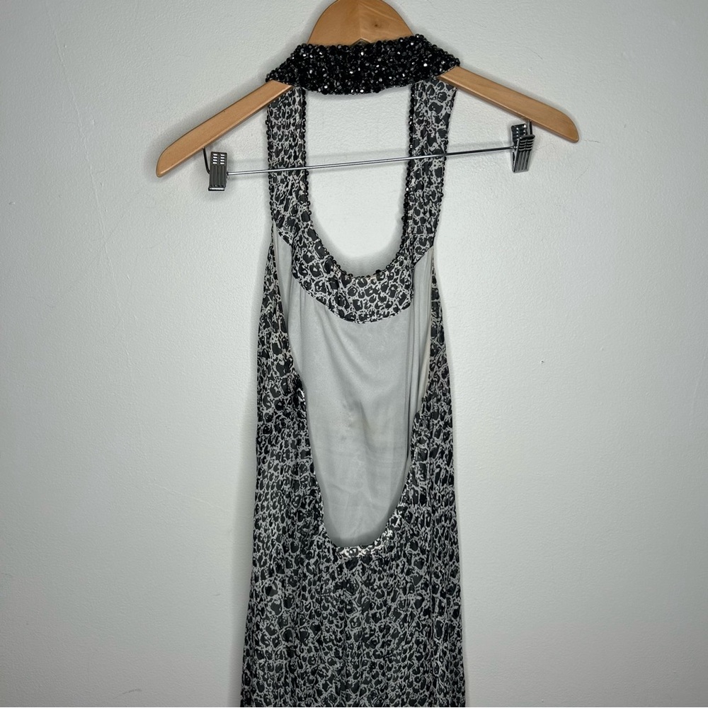 Diane Von Furstenberg Halter Silk Patterned Willemma Gown - Picture 10 of 12